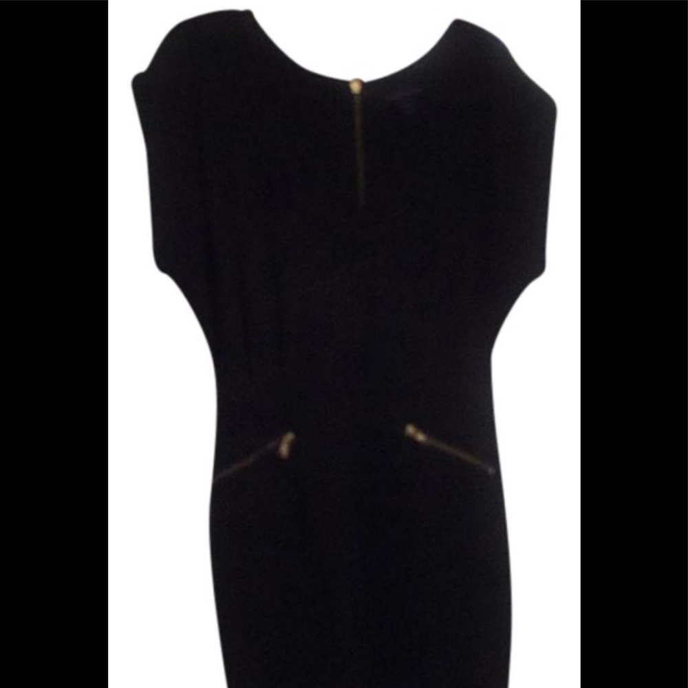 French Connection exposed back zipper (gold)